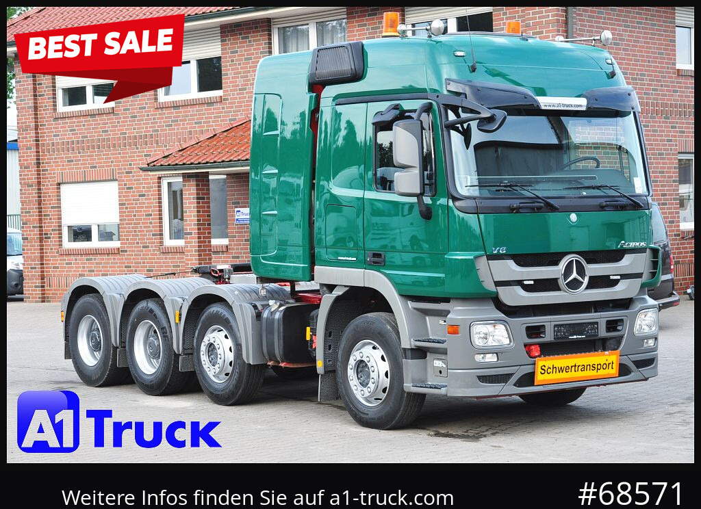 MERCEDES-BENZ Actros 4160, V8, Schwerlast 250to. 8x4, - Cabeza tractora: foto 1 MERCEDES-BENZ Actros 4160, V8, Schwerlast 250to. 8x4, - Cabeza tractora: foto 1