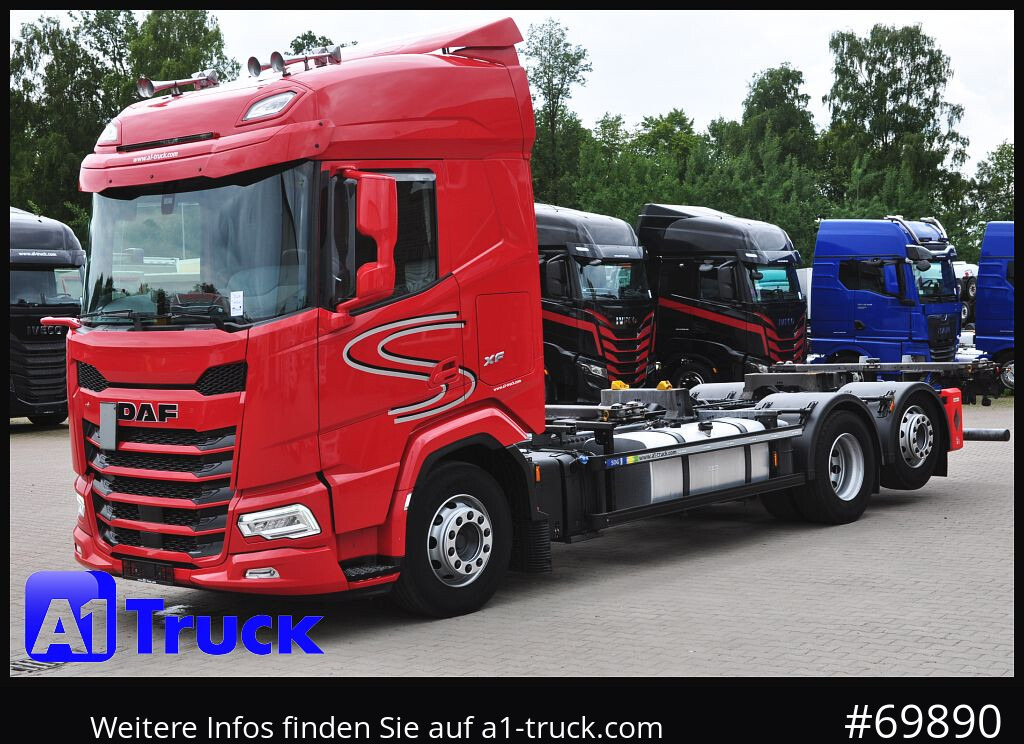 Camión portacontenedore/ Intercambiable DAF XF 480, BDF, 7,45, 7,82, Lift-Lenkachse,: foto 13