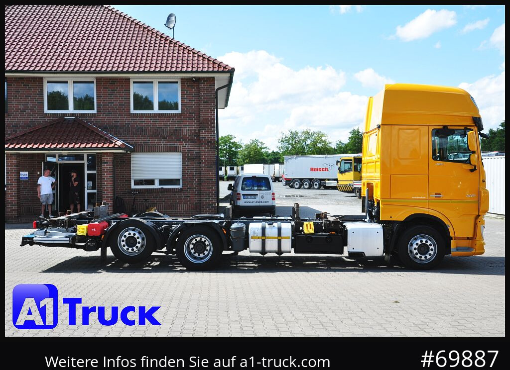 Camión portacontenedore/ Intercambiable DAF XF 480, MultiBDF, 7,45, Standklima, LBW,: foto 8
