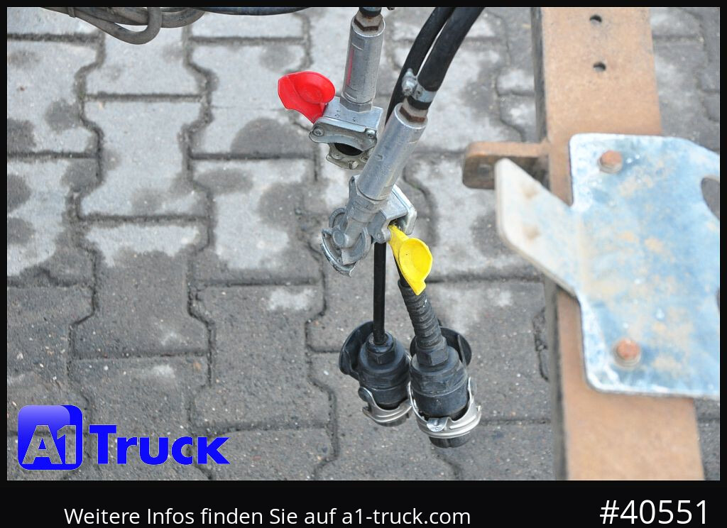 HUEFFERMANN HAR 1870, luft, Scheibenbremesen, - Remolque multilift/ Portacontenedores de cadenas: foto 4 HUEFFERMANN HAR 1870, luft, Scheibenbremesen, - Remolque multilift/ Portacontenedores de cadenas: foto 4