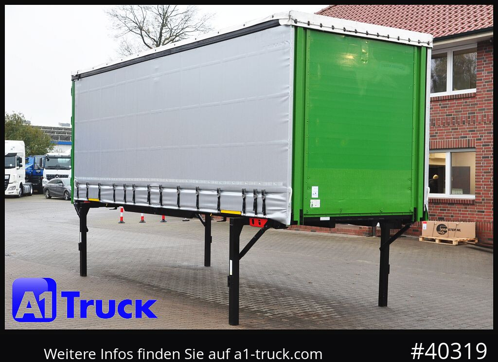 KOEGEL 7.45 BDF Wechselbrücke, neue Plane, Bordwand - Toldo carrocería: foto 1 KOEGEL 7.45 BDF Wechselbrücke, neue Plane, Bordwand - Toldo carrocería: foto 1