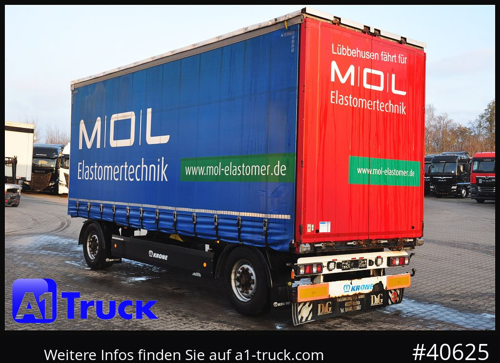 Remolque con toldo KRONE AZP 18, Maxi, 2800mm innen, Edscha,: foto 11