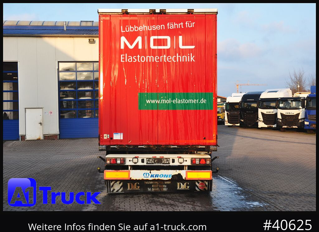 Remolque con toldo KRONE AZP 18, Maxi, 2800mm innen, Edscha,: foto 10