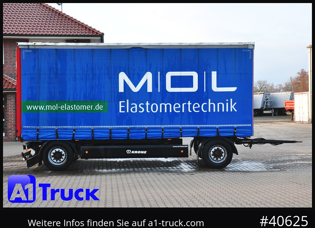 Remolque con toldo KRONE AZP 18, Maxi, 2800mm innen, Edscha,: foto 8