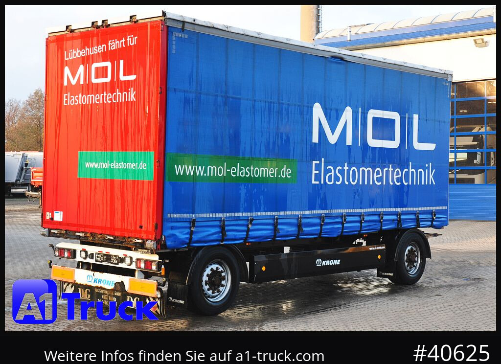 Remolque con toldo KRONE AZP 18, Maxi, 2800mm innen, Edscha,: foto 9