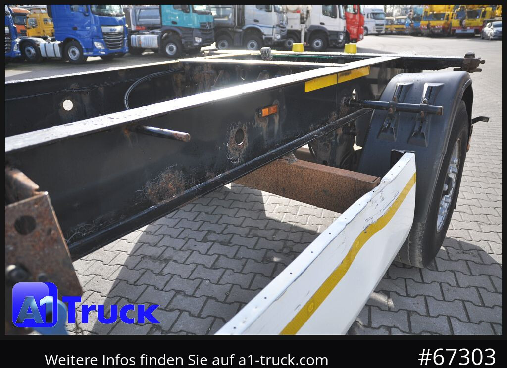 KRONE AZW, BDF, 7,45, Standard, BPW - Remolque portacontenedore/ Intercambiable: foto 2 KRONE AZW, BDF, 7,45, Standard, BPW - Remolque portacontenedore/ Intercambiable: foto 2