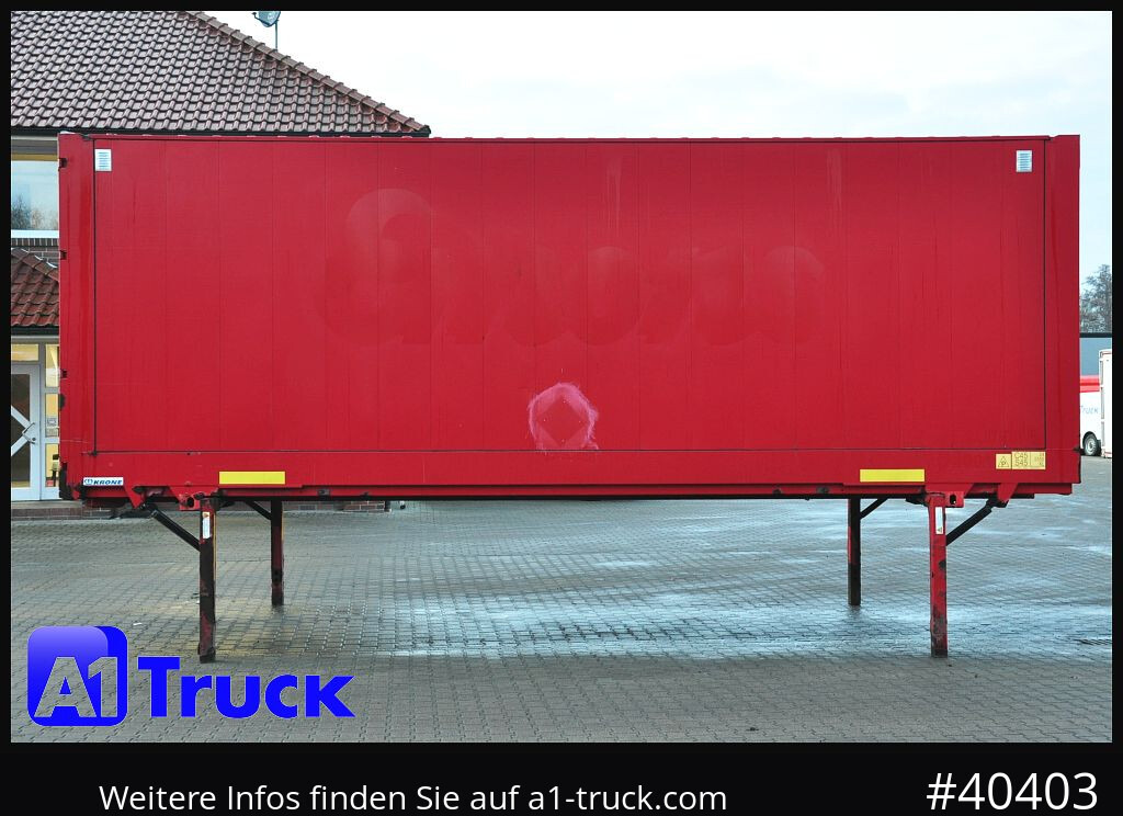 Caja cerrada KRONE BDF 7,82 Wechselbrücke, 2680mm Innenhöhe.: foto 9 Caja cerrada KRONE BDF 7,82 Wechselbrücke, 2680mm Innenhöhe.: foto 9