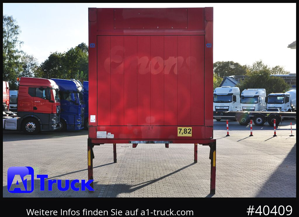 KRONE BDF 7,82 Wechselbrücke, 2680mm Innenhöhe. - Caja cerrada: foto 2 KRONE BDF 7,82 Wechselbrücke, 2680mm Innenhöhe. - Caja cerrada: foto 2