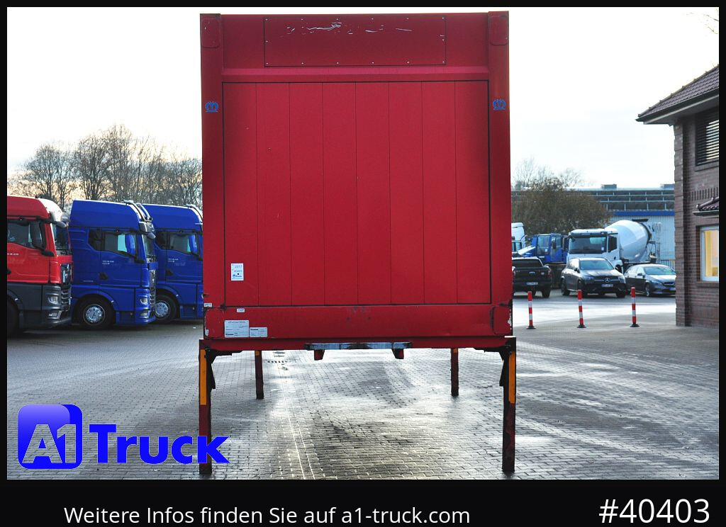 Caja cerrada KRONE BDF 7,82 Wechselbrücke, 2680mm Innenhöhe.: foto 15 Caja cerrada KRONE BDF 7,82 Wechselbrücke, 2680mm Innenhöhe.: foto 15