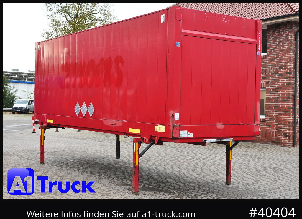 KRONE BDF 7,82 Wechselbrücke, 2680mm Innenhöhe. - Caja cerrada: foto 1 KRONE BDF 7,82 Wechselbrücke, 2680mm Innenhöhe. - Caja cerrada: foto 1