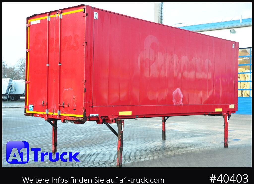 Caja cerrada KRONE BDF 7,82 Wechselbrücke, 2680mm Innenhöhe.: foto 10 Caja cerrada KRONE BDF 7,82 Wechselbrücke, 2680mm Innenhöhe.: foto 10