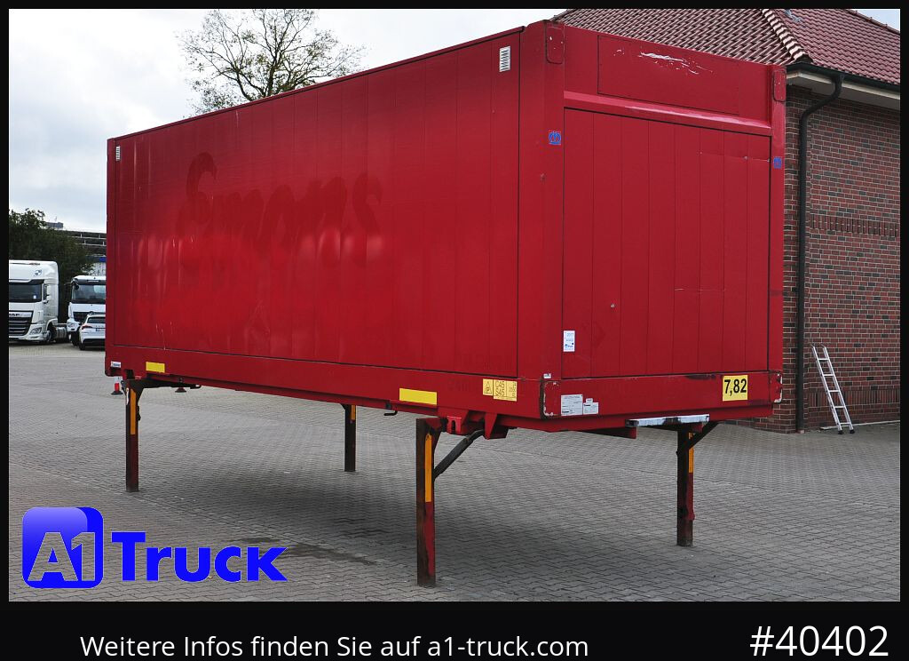 KRONE BDF 7,82 Wechselbrücke, 2680mm Innenhöhe. - Caja cerrada: foto 1 KRONE BDF 7,82 Wechselbrücke, 2680mm Innenhöhe. - Caja cerrada: foto 1