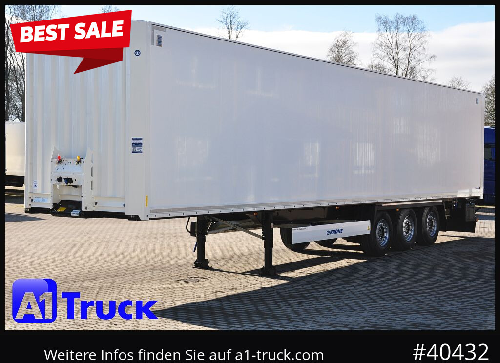 KRONE SD NEU Lift, Code XL, VDI 2700, SOFORT - Semirremolque caja cerrada: foto 1 KRONE SD NEU Lift, Code XL, VDI 2700, SOFORT - Semirremolque caja cerrada: foto 1