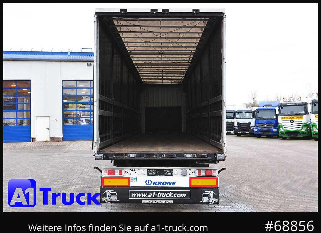 KRONE SD, Standard Tautliner, Alufelgen, Getränke, VDI 2700 - Semirremolque lona: foto 2 KRONE SD, Standard Tautliner, Alufelgen, Getränke, VDI 2700 - Semirremolque lona: foto 2