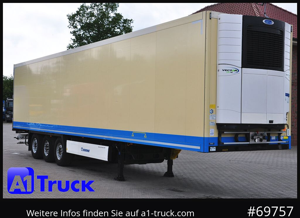 Semirremolque frigorífico KRONE SDR 27 Carrier 1950 Mt., Lift, Multitemp.: foto 1
