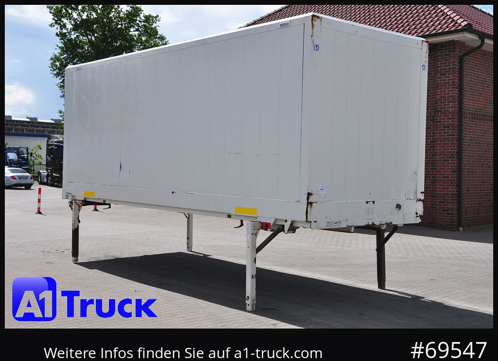 KRONE WB BDF 7,45 Koffer, 2750mm innen, 20 x vorhanden - Caja cerrada: foto 1 KRONE WB BDF 7,45 Koffer, 2750mm innen, 20 x vorhanden - Caja cerrada: foto 1
