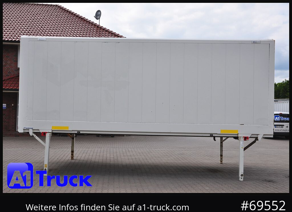 Caja cerrada KRONE Wechselbrücke  BDF 7,45 Koffer,  2750mm h.  20 x vorhanden: foto 9