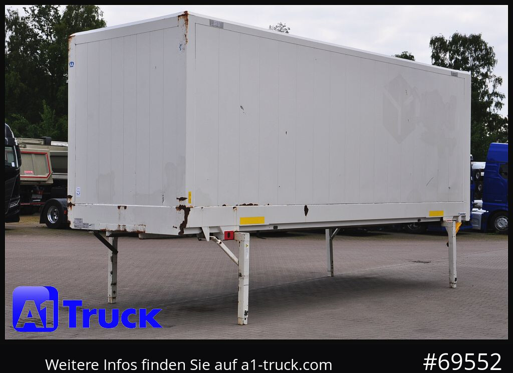 Caja cerrada KRONE Wechselbrücke  BDF 7,45 Koffer,  2750mm h.  20 x vorhanden: foto 14