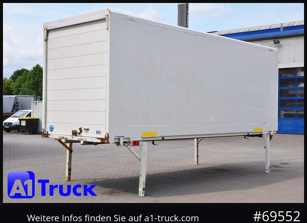 Caja cerrada KRONE Wechselbrücke  BDF 7,45 Koffer,  2750mm h.  20 x vorhanden: foto 10