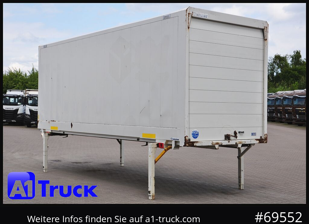 Caja cerrada KRONE Wechselbrücke  BDF 7,45 Koffer,  2750mm h.  20 x vorhanden: foto 12