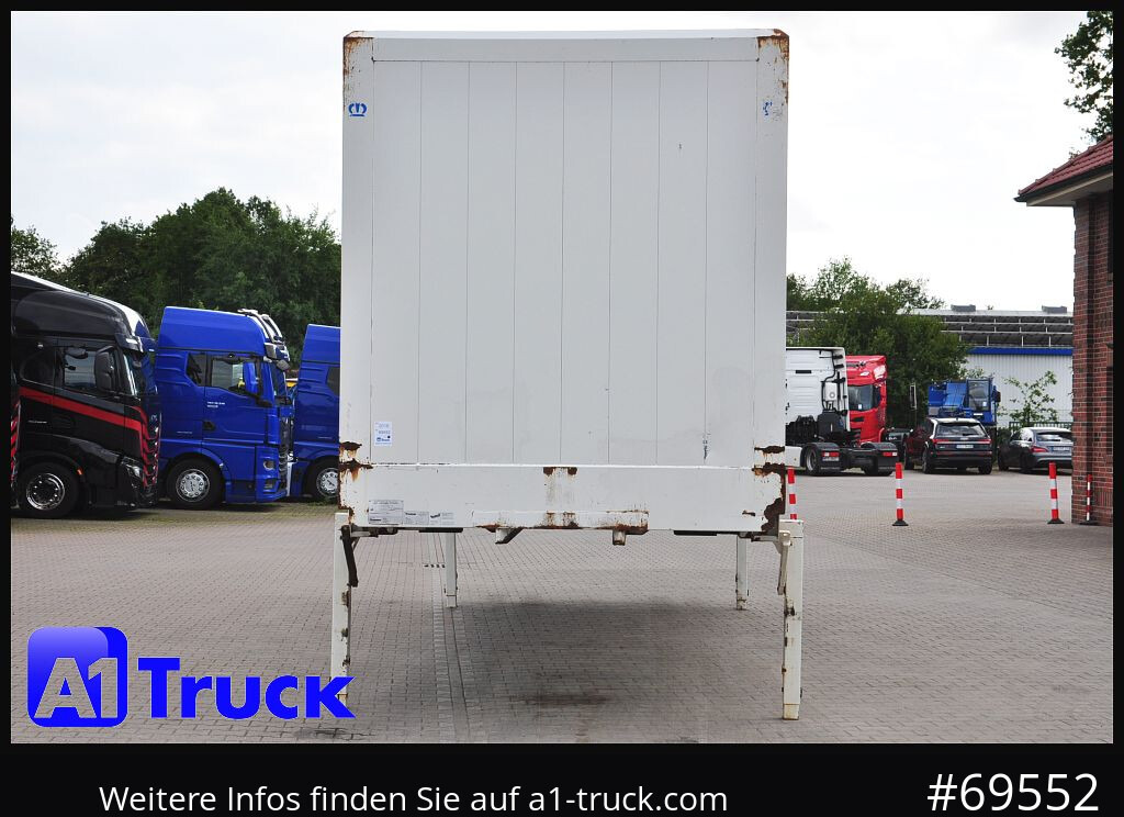 Caja cerrada KRONE Wechselbrücke  BDF 7,45 Koffer,  2750mm h.  20 x vorhanden: foto 15