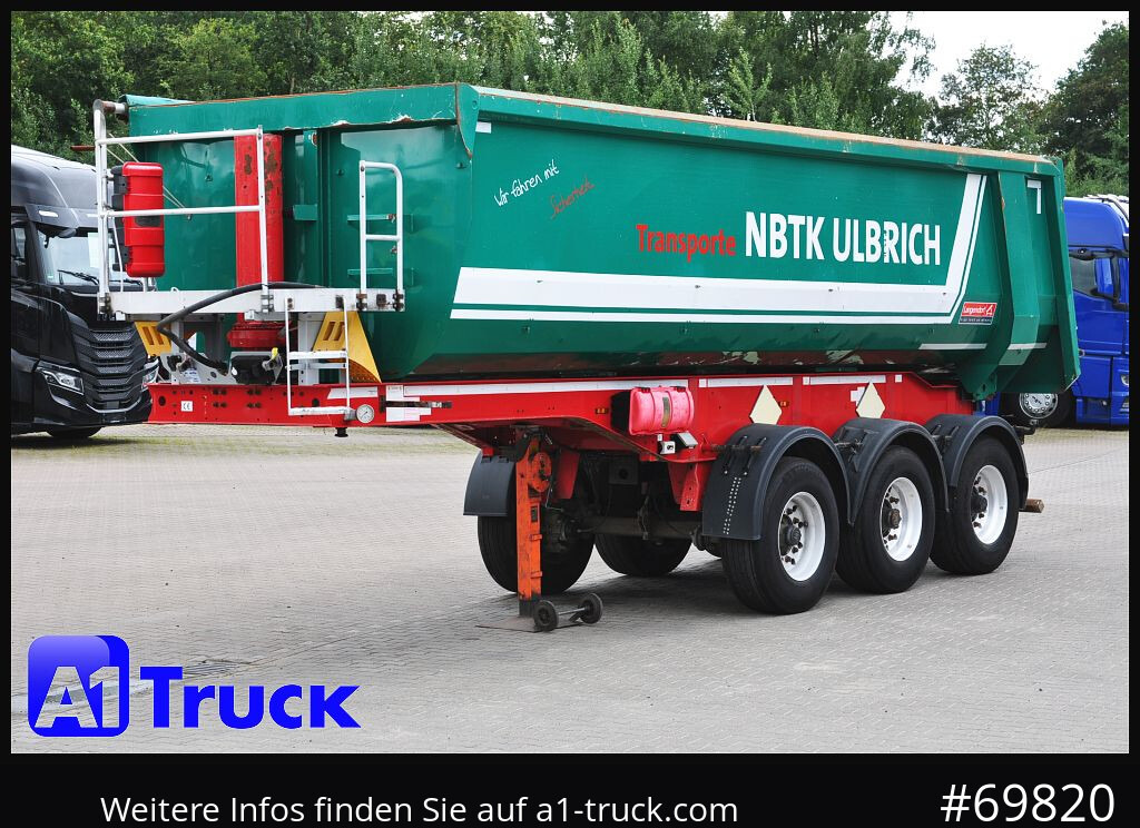 Semirremolque volquete LANGENDORF SKS-HS 24-30, 26m³ Stahl, Lift Alufelgen,: foto 12