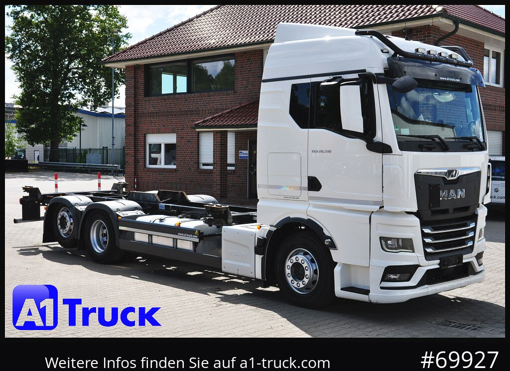 MAN TGX 26,510 GM Multiwechsler 980-1420mm - Camión portacontenedore/ Intercambiable: foto 1 MAN TGX 26,510 GM Multiwechsler 980-1420mm - Camión portacontenedore/ Intercambiable: foto 1