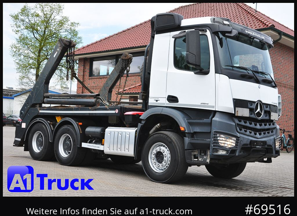 MERCEDES-BENZ 2645 Arcos 6x4 Klima AHK, - Camión portacontenedor de cadenas: foto 1 MERCEDES-BENZ 2645 Arcos 6x4 Klima AHK, - Camión portacontenedor de cadenas: foto 1