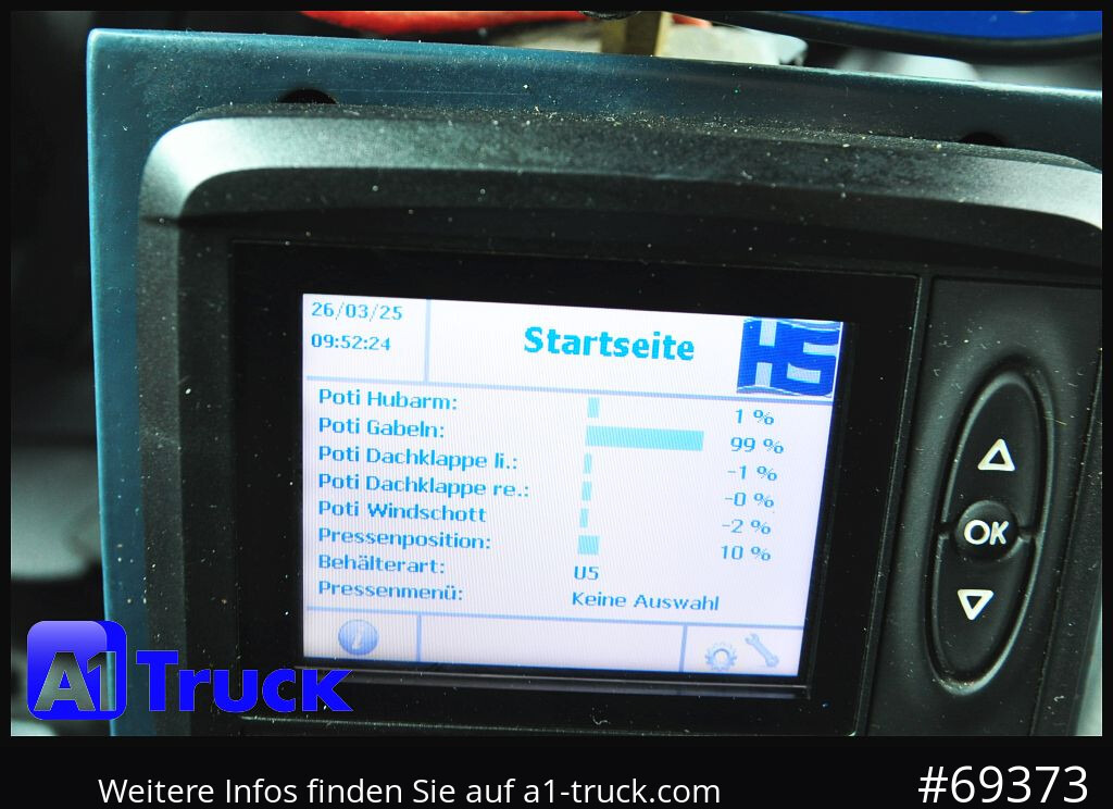 MERCEDES-BENZ Antos 2533, HS Millenium XXL37 Überkopflader, - Camión de basura: foto 5 MERCEDES-BENZ Antos 2533, HS Millenium XXL37 Überkopflader, - Camión de basura: foto 5