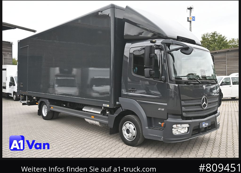 MERCEDES-BENZ Atego 818 Koffer LBW ,Klima ,Automatik - Camión caja cerrada: foto 1 MERCEDES-BENZ Atego 818 Koffer LBW ,Klima ,Automatik - Camión caja cerrada: foto 1