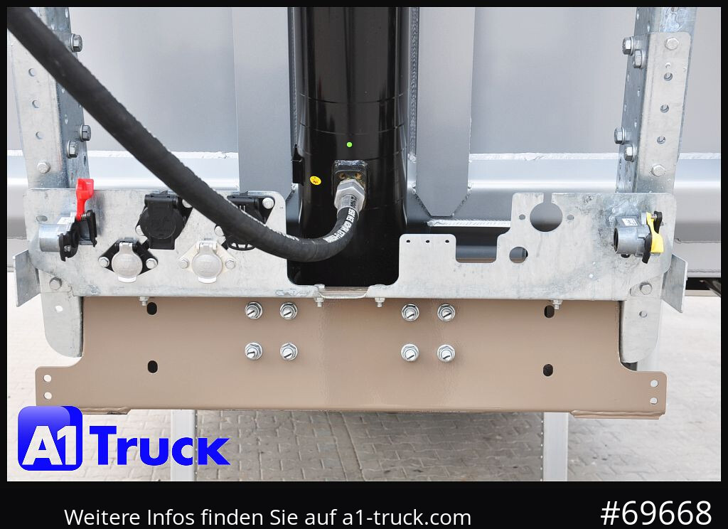 REISCH RHKS, Alu-Kippmulde 50m³, NEU Kombitüren, Alufelgen, Liftachse, - Semirremolque volquete: foto 4 REISCH RHKS, Alu-Kippmulde 50m³, NEU Kombitüren, Alufelgen, Liftachse, - Semirremolque volquete: foto 4