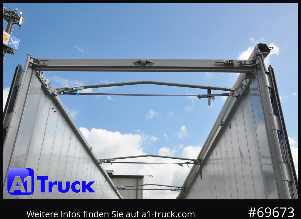 REISCH RHKS, Alu-Kippmulde 54m³, Kombitüren, Alufelgen, Liftachse, - Semirremolque volquete: foto 3 REISCH RHKS, Alu-Kippmulde 54m³, Kombitüren, Alufelgen, Liftachse, - Semirremolque volquete: foto 3