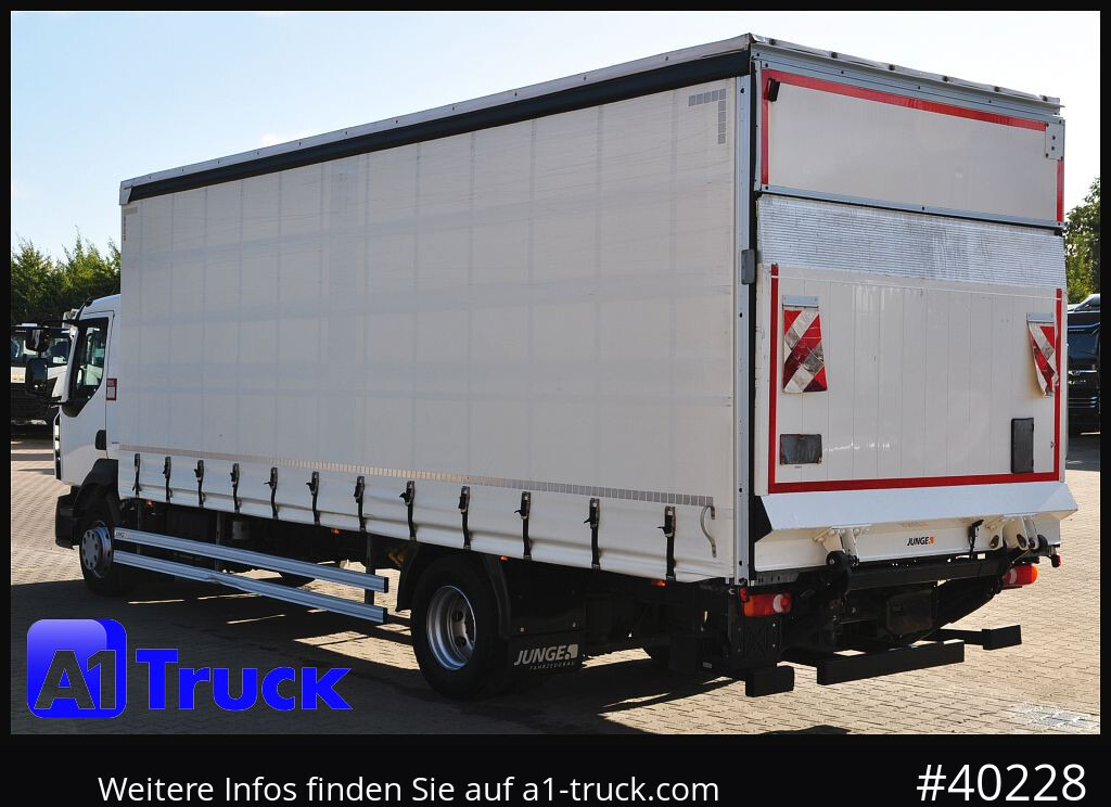 Camión lona RENAULT D 280,  4x2, Ladebordwand, LBW, TÜV 06/2026: foto 11