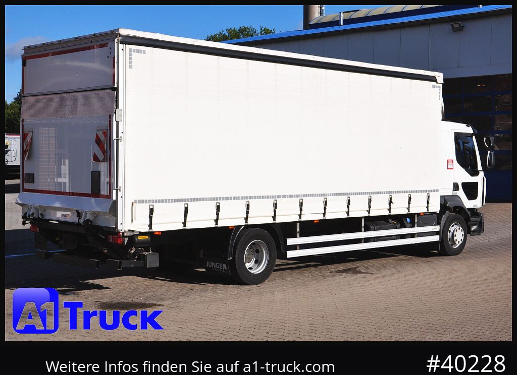 Camión lona RENAULT D 280,  4x2, Ladebordwand, LBW, TÜV 06/2026: foto 9