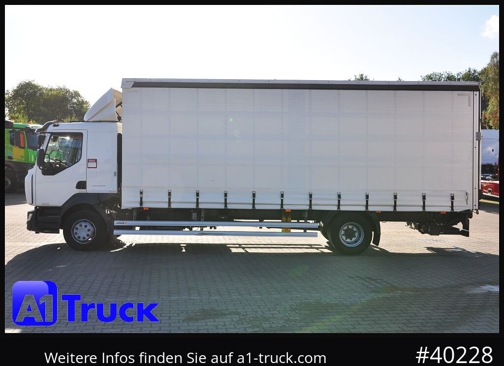 Camión lona RENAULT D 280,  4x2, Ladebordwand, LBW, TÜV 06/2026: foto 12