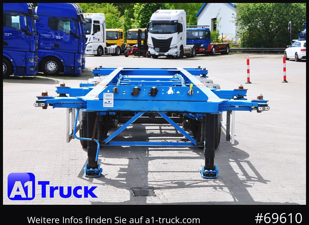 ROHR RSW C 38 CO, ADR, Alufelgen, - Semirremolque portacontenedore/ Intercambiable: foto 2 ROHR RSW C 38 CO, ADR, Alufelgen, - Semirremolque portacontenedore/ Intercambiable: foto 2
