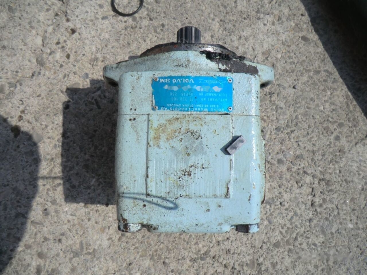 Bomba hidráulica para Cargadora de ruedas (11020166) hydraulic pump: foto 1