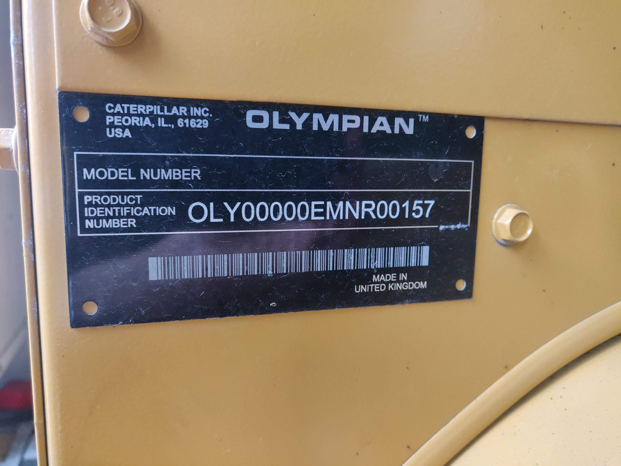 Generador industriale Caterpillar Olympian XQE200: foto 11 Generador industriale Caterpillar Olympian XQE200: foto 11