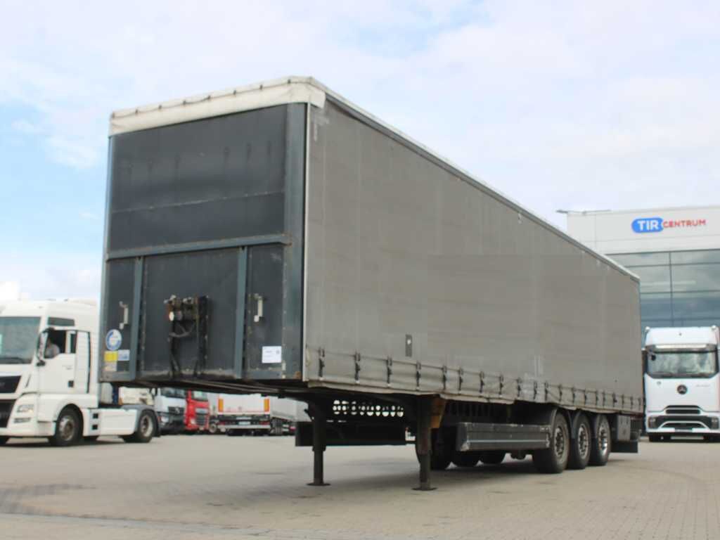 Berger SAPL 24, SAF, MULTILOCK, LIFTING AXLE, LIFTING ROOF - Semirremolque lona: foto 1 Berger SAPL 24, SAF, MULTILOCK, LIFTING AXLE, LIFTING ROOF - Semirremolque lona: foto 1