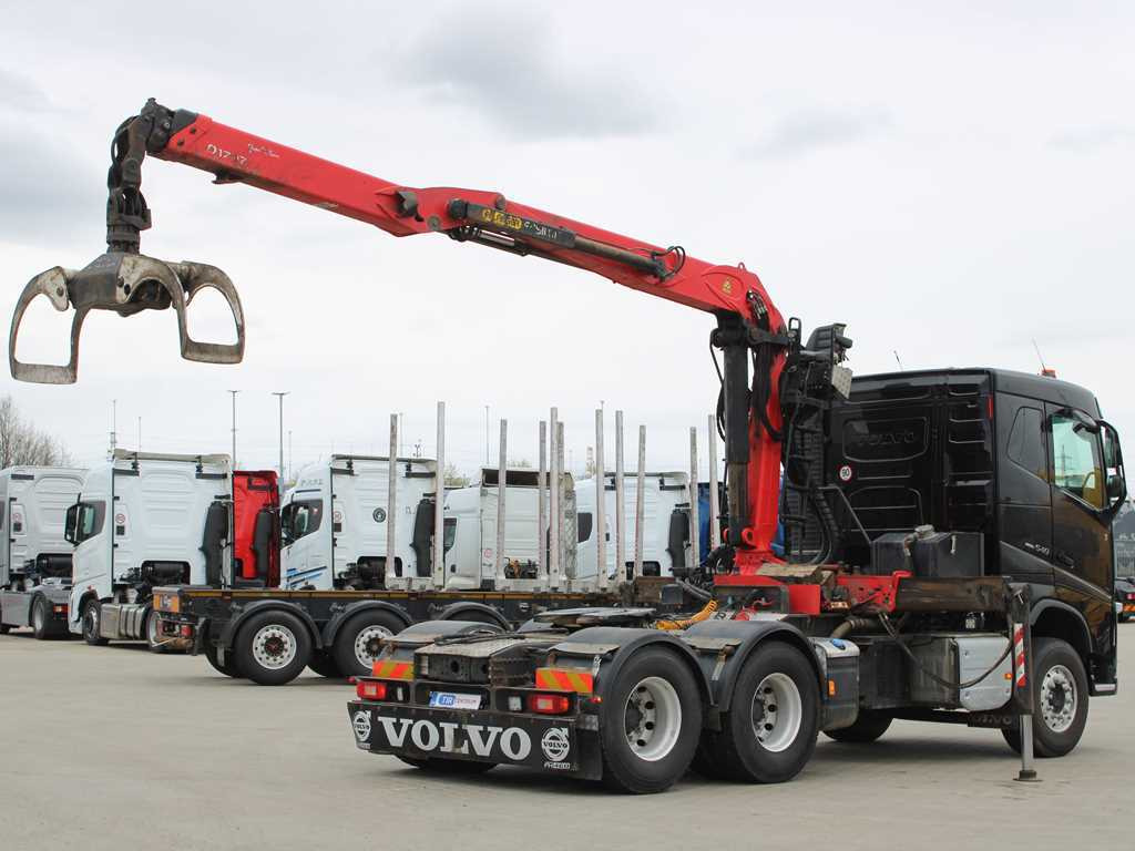 Volvo FH 540, 6X4, VEB+, PALFINGER EPSILON Q170Z96, PNEU 90% - Cabeza tractora: foto 4 Volvo FH 540, 6X4, VEB+, PALFINGER EPSILON Q170Z96, PNEU 90% - Cabeza tractora: foto 4