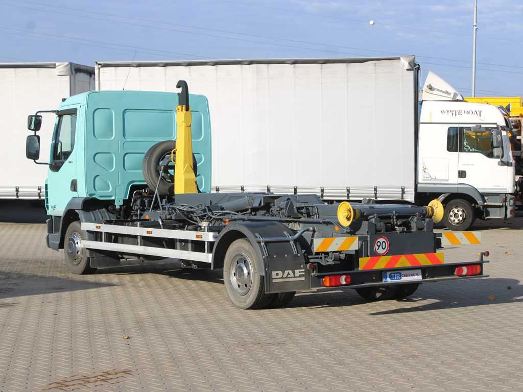 Camión multibasculante DAF LF 180 FA, EURO 6, HOOK LOADER CONTAINER: foto 6