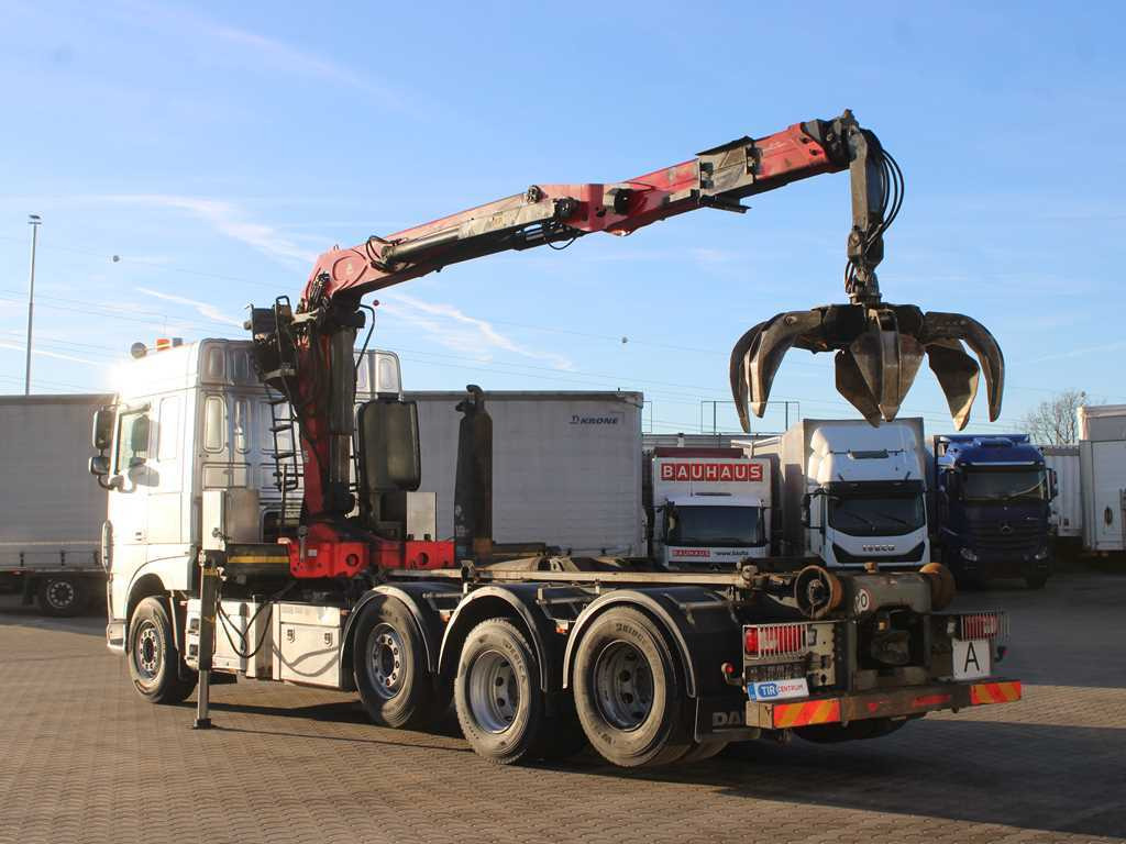 DAF XF 460, EURO 6, 8X2, 2X LIFT AXLE, PALFINGER S260Z96 - Camión multibasculante, Camión grúa: foto 5 DAF XF 460, EURO 6, 8X2, 2X LIFT AXLE, PALFINGER S260Z96 - Camión multibasculante, Camión grúa: foto 5