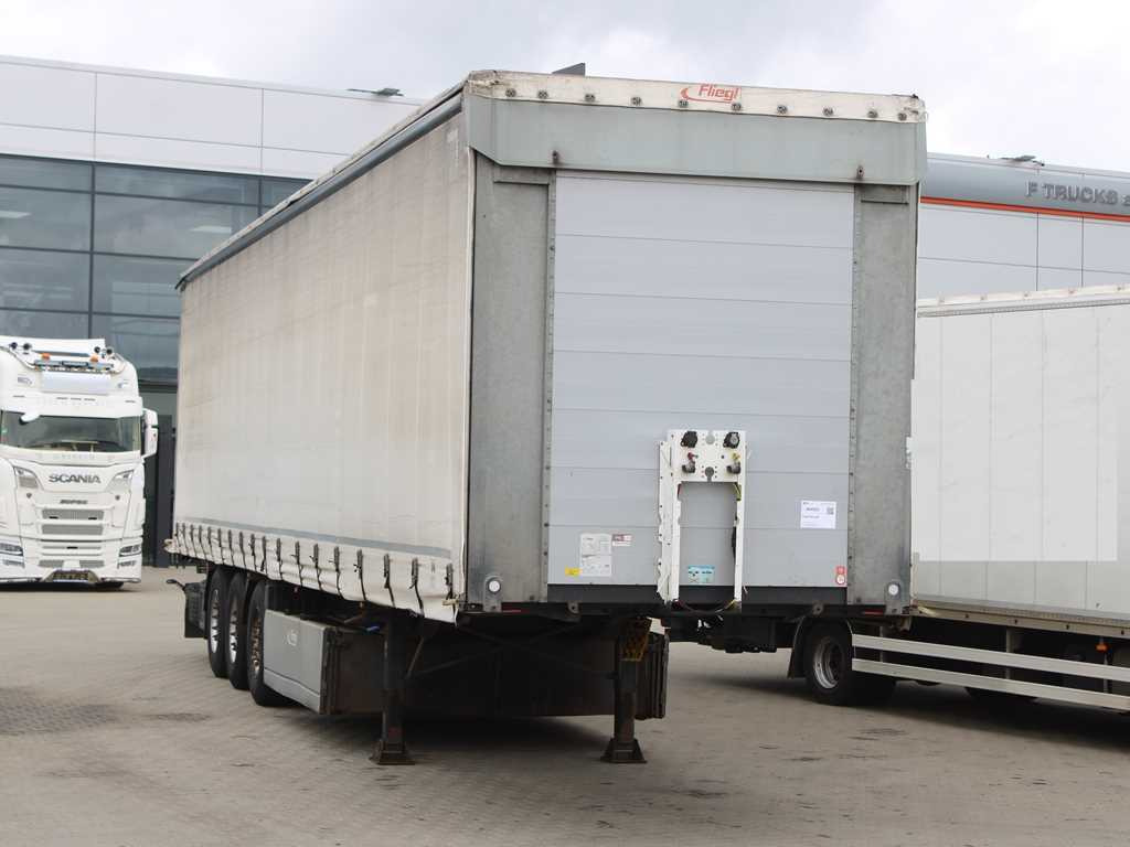 Fliegl SDS 390, MULDA, MULTILOCK, LIFT AXLE, SAF - Semirremolque lona: foto 3 Fliegl SDS 390, MULDA, MULTILOCK, LIFT AXLE, SAF - Semirremolque lona: foto 3