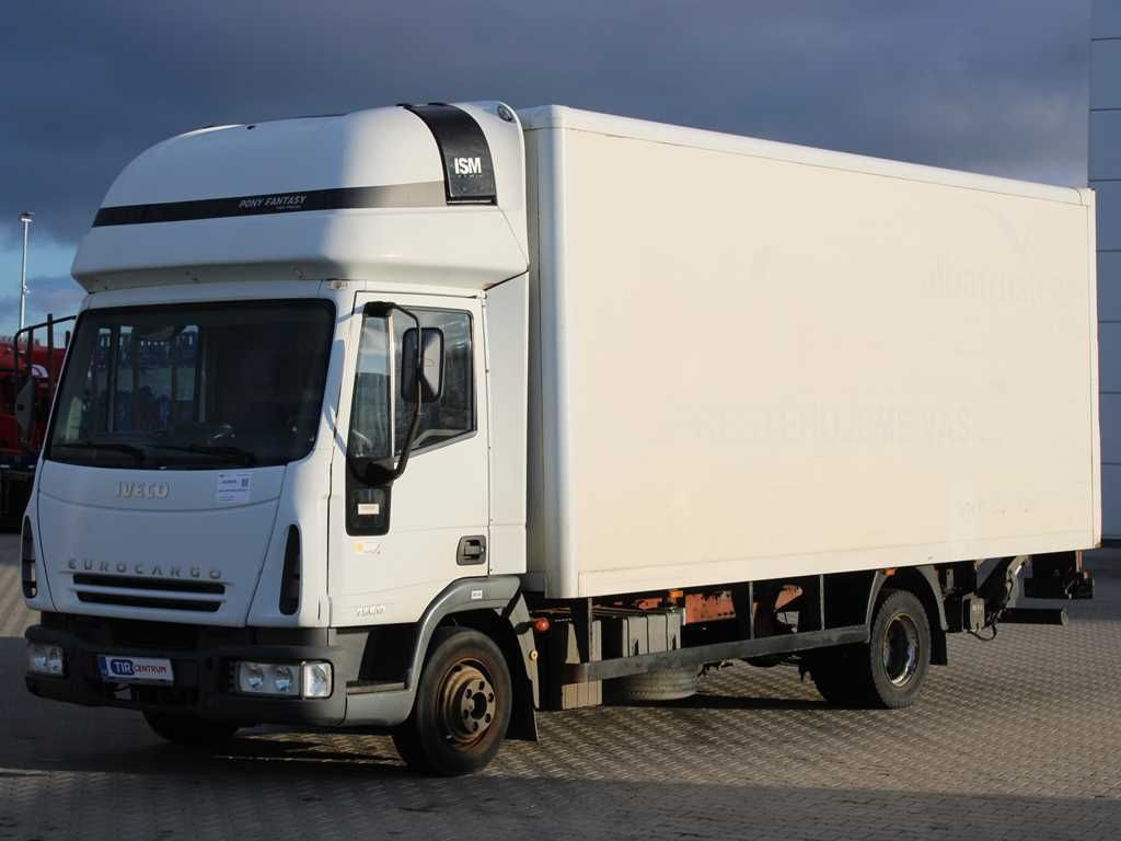 Iveco EUROCARGO ML75E17, TAIL LIFT, SLEEPING CABIN - Furgoneta caja cerrada: foto 1 Iveco EUROCARGO ML75E17, TAIL LIFT, SLEEPING CABIN - Furgoneta caja cerrada: foto 1