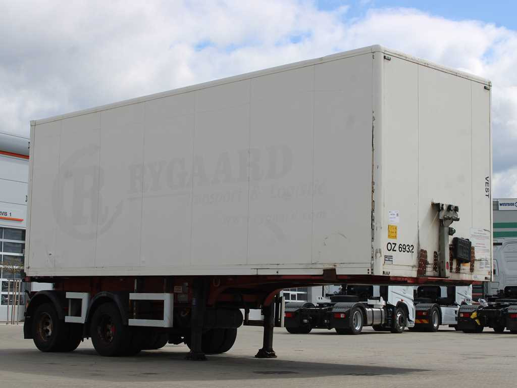 KEL-BERG E36S2, AXLES 10t, EXPANDABLE, SAF AXLES - Semirremolque caja cerrada: foto 3 KEL-BERG E36S2, AXLES 10t, EXPANDABLE, SAF AXLES - Semirremolque caja cerrada: foto 3