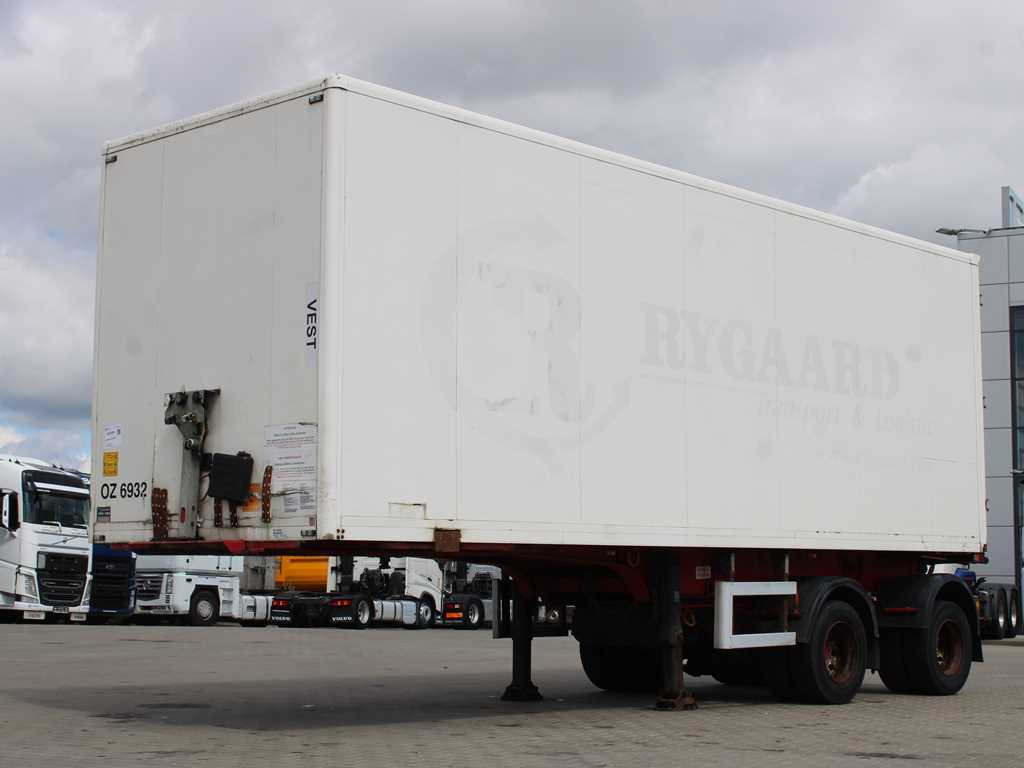 KEL-BERG E36S2, AXLES 10t, EXPANDABLE, SAF AXLES - Semirremolque caja cerrada: foto 1 KEL-BERG E36S2, AXLES 10t, EXPANDABLE, SAF AXLES - Semirremolque caja cerrada: foto 1