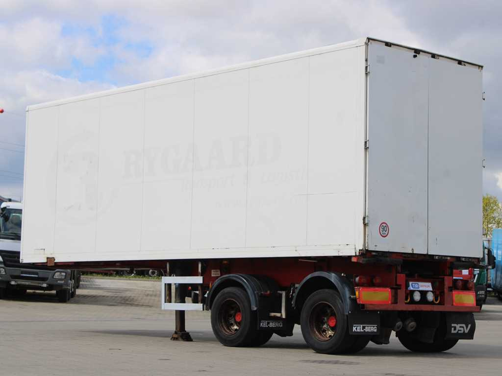 KEL-BERG E36S2, AXLES 10t, EXPANDABLE, SAF AXLES - Semirremolque caja cerrada: foto 5 KEL-BERG E36S2, AXLES 10t, EXPANDABLE, SAF AXLES - Semirremolque caja cerrada: foto 5