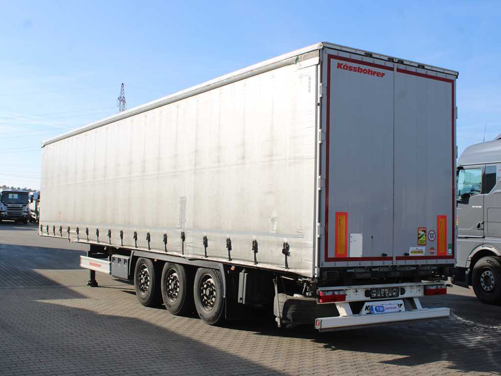 Kässbohrer XS, LIFTING AXLE, MULTILOCK - Semirremolque lona: foto 5 Kässbohrer XS, LIFTING AXLE, MULTILOCK - Semirremolque lona: foto 5