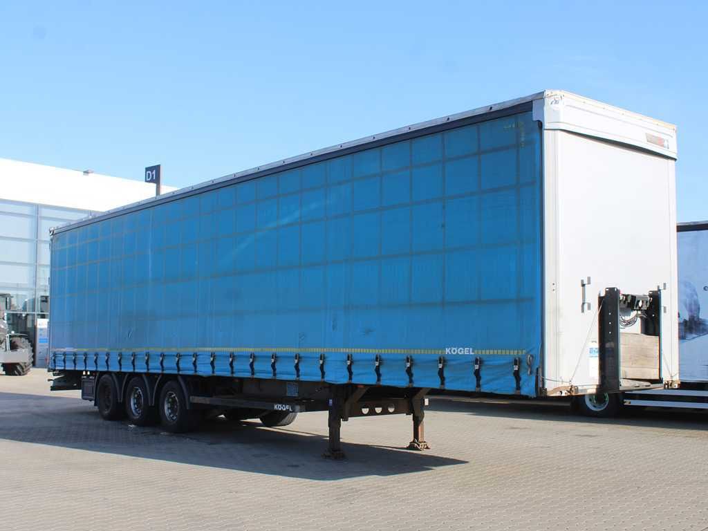 Kögel S 24, LOWDECK, LIFTING AXLE, LIFTING ROOF, MULTILOCK - Semirremolque lona: foto 3 Kögel S 24, LOWDECK, LIFTING AXLE, LIFTING ROOF, MULTILOCK - Semirremolque lona: foto 3