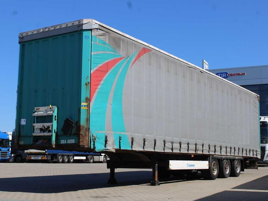 Krone SD 04, LOWDECK, LIFTING AXLE, LIFTING ROOF - Semirremolque lona: foto 1 Krone SD 04, LOWDECK, LIFTING AXLE, LIFTING ROOF - Semirremolque lona: foto 1